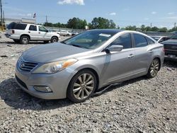 Salvage cars for sale at Montgomery, AL auction: 2013 Hyundai Azera GLS