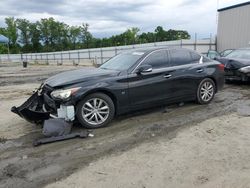 Salvage cars for sale from Copart Spartanburg, SC: 2014 Infiniti Q50 Base