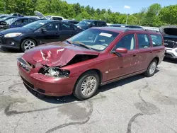 Salvage cars for sale at Exeter, RI auction: 2005 Volvo V70