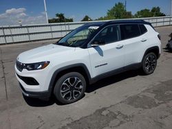 Jeep Compass salvage cars for sale: 2022 Jeep Compass Limited