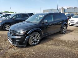 Salvage cars for sale at Woodhaven, MI auction: 2019 Dodge Journey GT