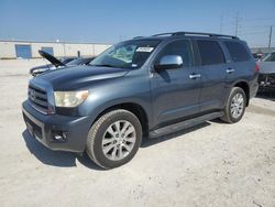 Salvage cars for sale from Copart Haslet, TX: 2008 Toyota Sequoia Limited