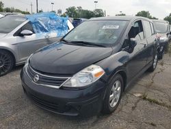Salvage cars for sale at Woodhaven, MI auction: 2012 Nissan Versa S