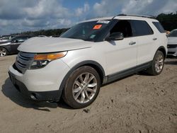 Salvage cars for sale at Greenwell Springs, LA auction: 2013 Ford Explorer XLT