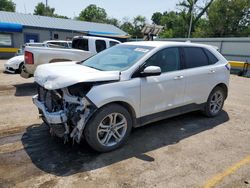 Ford Edge Titanium Vehiculos salvage en venta: 2017 Ford Edge Titanium