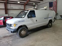 Ford salvage cars for sale: 2000 Ford Econoline E350 Super Duty Van
