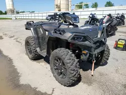 Salvage cars for sale from Copart Kansas City, KS: 2022 Polaris Sportsman 850 Ultimate Trail LE