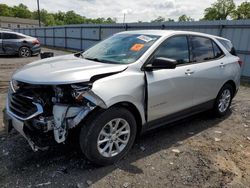 Salvage cars for sale at York Haven, PA auction: 2019 Chevrolet Equinox LS