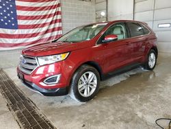 Salvage cars for sale at Columbia, MO auction: 2018 Ford Edge SEL