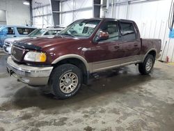 Salvage cars for sale at Ham Lake, MN auction: 2003 Ford F150 Supercrew