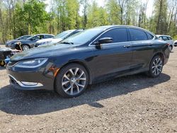 Salvage cars for sale from Copart Bowmanville, ON: 2015 Chrysler 200 C