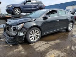 Salvage cars for sale at Woodhaven, MI auction: 2016 Buick Lacrosse