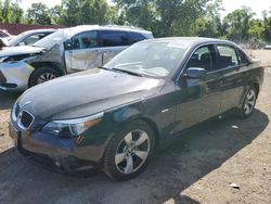 BMW 530 i Vehiculos salvage en venta: 2007 BMW 530 I