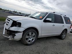 Salvage cars for sale at Eugene, OR auction: 2009 Ford Expedition Limited