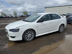 Salvage cars for sale from Copart Rocky View County, AB: 2011 Mitsubishi Lancer ES/ES Sport