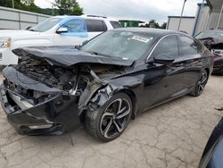 Honda salvage cars for sale: 2019 Honda Accord Sport