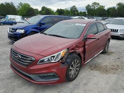 Salvage cars for sale at Madisonville, TN auction: 2015 Hyundai Sonata Sport