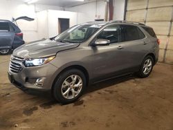 Salvage cars for sale from Copart Ham Lake, MN: 2019 Chevrolet Equinox Premier