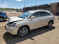 Vehiculos salvage en venta de Copart Colorado Springs, CO: 2015 Lexus RX 350 Base