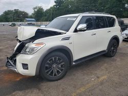 Salvage cars for sale at Eight Mile, AL auction: 2018 Nissan Armada SV