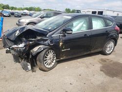 Salvage cars for sale at New Britain, CT auction: 2014 Ford Focus BEV