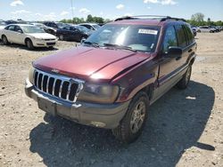Jeep Grand Cherokee salvage cars for sale: 1999 Jeep Grand Cherokee Laredo