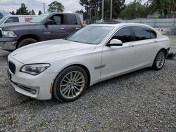 BMW 750 li salvage cars for sale: 2014 BMW 750 LI