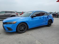 Salvage cars for sale at Grand Prairie, TX auction: 2023 Honda Civic Sport