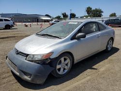 Salvage cars for sale from Copart San Diego, CA: 2006 Honda Civic EX