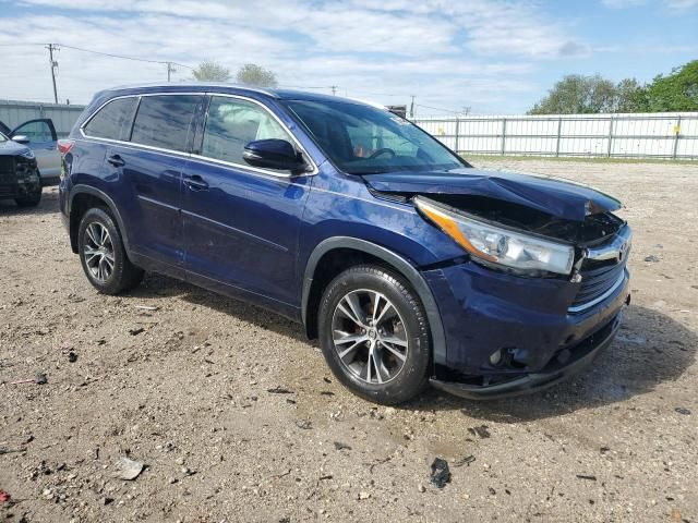 2016 Toyota Highlander XLE