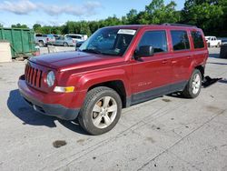 Salvage cars for sale at Ellwood City, PA auction: 2016 Jeep Patriot Latitude