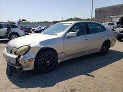 Salvage cars for sale at Fredericksburg, VA auction: 2002 Lexus GS 300