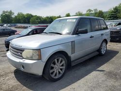 Salvage cars for sale at Grantville, PA auction: 2006 Land Rover Range Rover Supercharged
