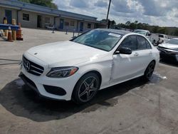 Salvage cars for sale at Orlando, FL auction: 2018 Mercedes-Benz C300