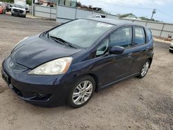 Salvage cars for sale at Kapolei, HI auction: 2009 Honda FIT Sport