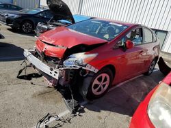 Salvage cars for sale at Vallejo, CA auction: 2014 Toyota Prius