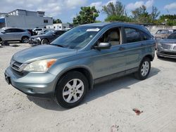 Salvage cars for sale from Copart Opa Locka, FL: 2011 Honda CR-V SE