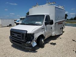 Salvage cars for sale from Copart Arcadia, FL: 2019 Ford Econoline E350 Super Duty Cutaway Van