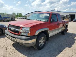 Chevrolet salvage cars for sale: 2003 Chevrolet Silverado K1500