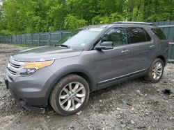 Salvage cars for sale at Candia, NH auction: 2013 Ford Explorer XLT