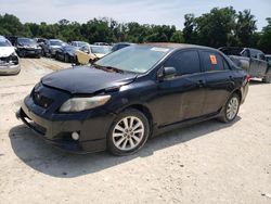 Salvage cars for sale from Copart Ocala, FL: 2010 Toyota Corolla Base