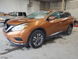 Salvage cars for sale at York Haven, PA auction: 2016 Nissan Murano S