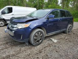 Salvage cars for sale from Copart Bowmanville, ON: 2011 Ford Edge Limited