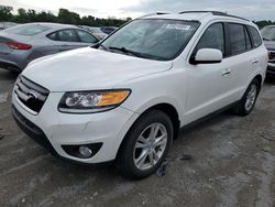 Salvage cars for sale at Cahokia Heights, IL auction: 2012 Hyundai Santa FE Limited