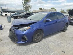 Salvage cars for sale at Tulsa, OK auction: 2017 Toyota Corolla L