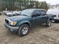 Salvage cars for sale from Copart North Billerica, MA: 2003 Toyota Tacoma Double Cab