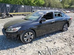 Honda salvage cars for sale: 2015 Honda Accord LX