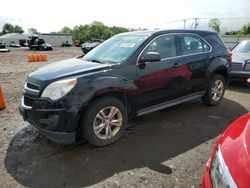 Salvage cars for sale at Hillsborough, NJ auction: 2015 Chevrolet Equinox LS
