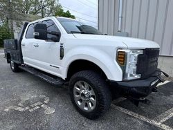 Salvage cars for sale at North Billerica, MA auction: 2018 Ford F350 Super Duty