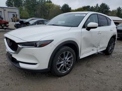 Salvage cars for sale at Mendon, MA auction: 2021 Mazda CX-5 Signature